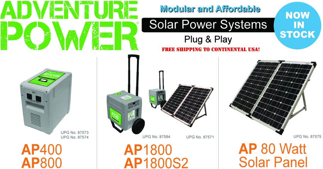 Adventure Power Portable Solar AC Energy System
